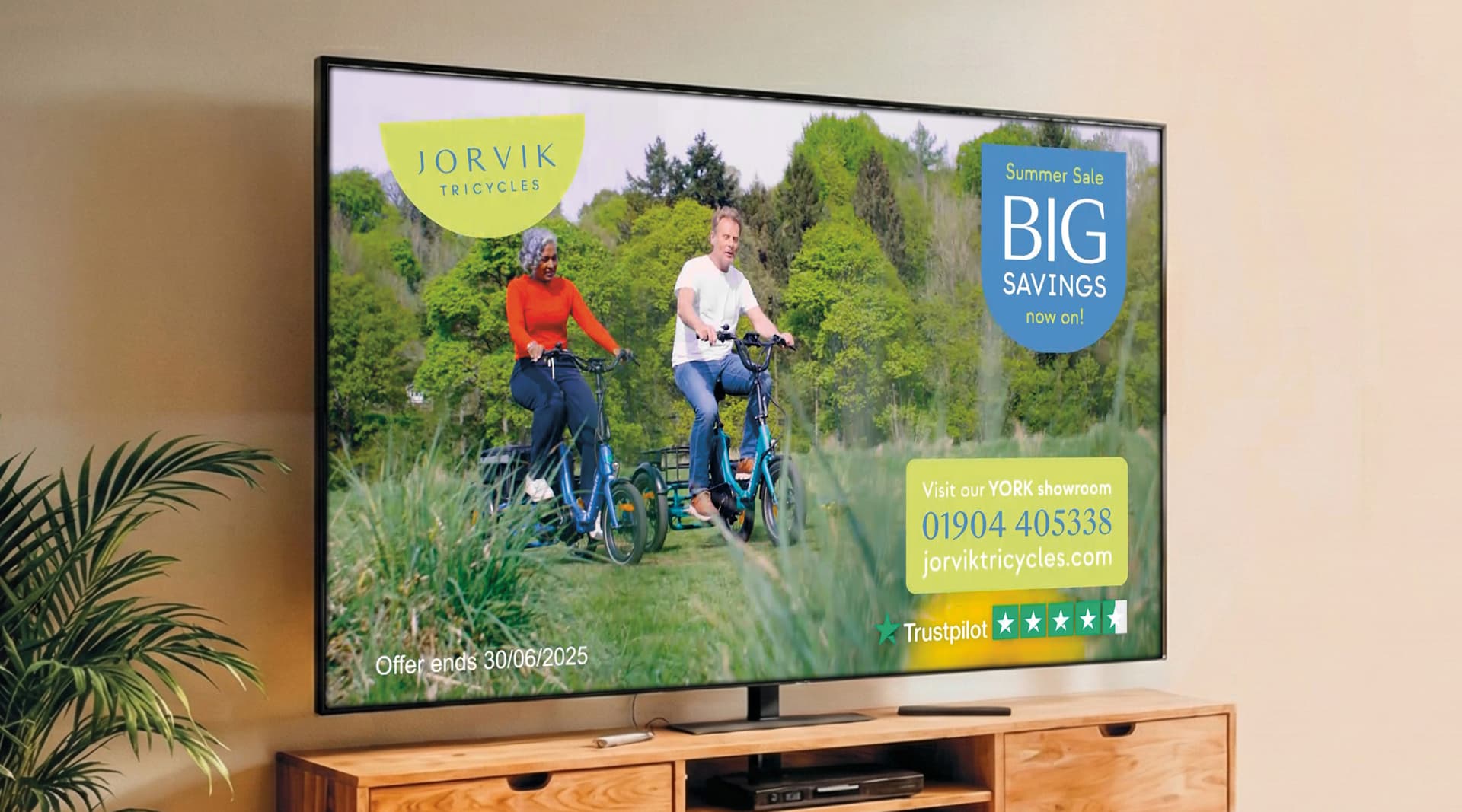 Full-service marketing for Jorvik Tricycles